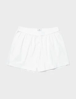 Sunspel1 Button Short Boxers - White -Patagonia Clothing Shop 1 Button Short Boxers 20210506004848 1