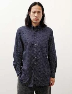 Engineered Garments19 Century BD Big Shirt - Polka Dot Navy -Patagonia Clothing Shop 19 Century BD Shirt Big Polka Dot Navy 20220917061326 1