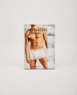 Calvin Klein3 Pack Boxer Low Rise Trunk - White