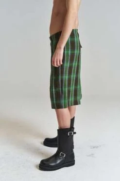 3MANMulti Linen Highland Shorts - Green -Patagonia Clothing Shop 3MAN Multi Linen Highland Shorts Green 20230302220352