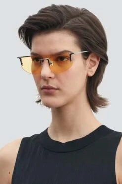 Projekt ProduktUnisex Projekt Produkt Acetate CWG Sunglasses - Yellow