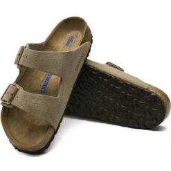BirkenstockArizona Soft Footbed Suede Leather Narrow - Taupe -Patagonia Clothing Shop Arizona Soft Footbed Suede Leather Taupe narrow 20230720120845 1