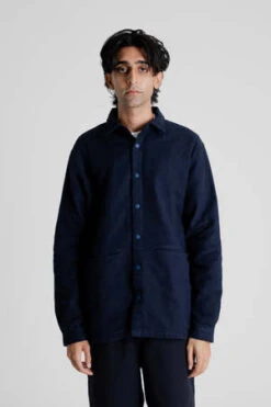 KestinArmadale Overshirt - Naval Navy