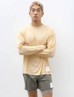 SatisfyAuralite Long Sleeve Shirt - Mineral Yellow -Patagonia Clothing Shop Auralite Long Sleeve Shirt Mineral Yellow 20231026005952 1