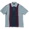 Beams PlusKnit Polo - Stripe Sax -Patagonia Clothing Shop BEAMS PLUS Knit Polo Stripe Sax 20230520173617