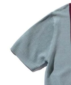 Beams PlusKnit Polo - Stripe Sax -Patagonia Clothing Shop BEAMS PLUS Knit Polo Stripe Sax 20230520173619