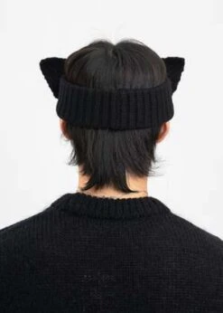 Charles JeffreyEars Indie Headband - Black -Patagonia Clothing Shop BLACK EARS INDIE HEADBAND 20230915155028 1