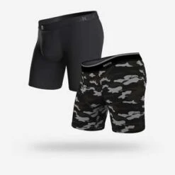BN3THClassic Boxer Brief 2-Pack - Black/Covert Camo