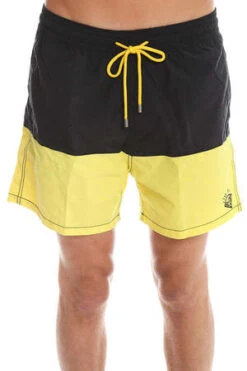 BEN WATTSBen Watts Shark Attack Swim Short - Black/Yellow -Patagonia Clothing Shop Ben Watts Shark Attack Swim Short 20220810212609