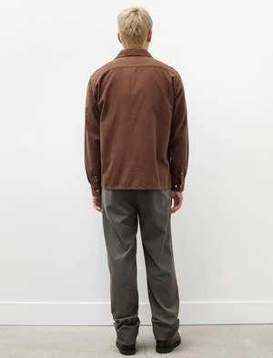 Norse ProjectsBenn Relaxed Cotton Wool Twill - Beech Green 4 Norse ProjectsBenn Relaxed Cotton Wool Twill - Beech Green - Image 2