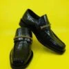 Ernest W. BakerLeather Gold Braided Chain Loafers - Black -Patagonia Clothing Shop Black Leather Gold Braided Chain Loafers 20221025051540