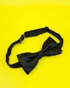 Ernest W. BakerSilk Bow Tie - Black