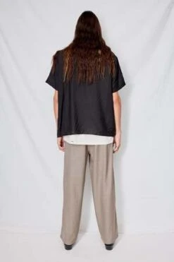 AssemblyRayon Camp Shirt - Black Stripe -Patagonia Clothing Shop Black Stripe Rayon Camp Shirt 20230928195823