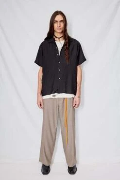 AssemblyRayon Camp Shirt - Black Stripe -Patagonia Clothing Shop Black Stripe Rayon Camp Shirt 20230928195826