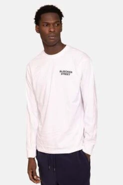 Blue&CreamBleecker Street Long Sleeve - White