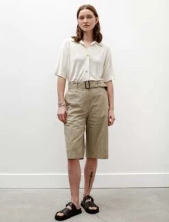 Studio NicholsonCalvi Cotton Shorts - Corn