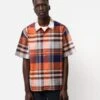Norse ProjectsCarsten Madras Shirt - Orange -Patagonia Clothing Shop Carsten Madras Orange 20200802001054
