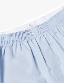 SunspelCotton Poplin Boxer Short - Light Blue -Patagonia Clothing Shop Classic Boxer Short 20190108021551 2