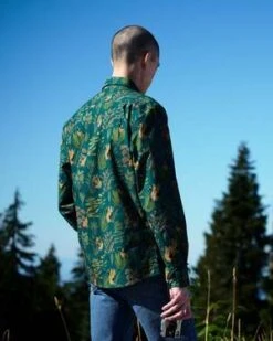 Poplin & Co.Poplin & Co.Shirt - Crane Print -Patagonia Clothing Shop Crane Print Shirt 20230810221401