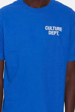 Blue&CreamCulture Department Tee - Blue -Patagonia Clothing Shop Culture Department Tee Blue 20231030232030 2