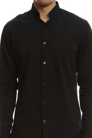 Blue&CreamDior Button Down - Black 7 Blue&CreamDior Button Down - Black - Image 5