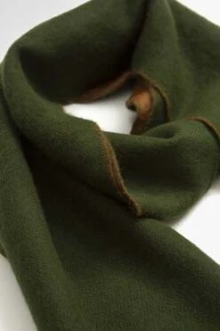 Universal WorksDouble Sided Scarf - Olive/Brown -Patagonia Clothing Shop Double Sided Scarf Olive Brown 20220824101422