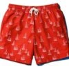 MilworksEasy Swim Trunk - Coral/Nautical Print -Patagonia Clothing Shop Easy Swim Trunk Coral Nautical Print 20210409204621