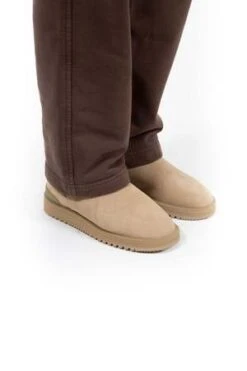 SuicokeEls Mwpab Mid Suede Boots - Beige
