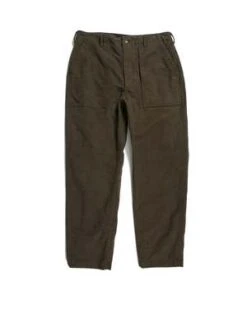Engineered GarmentsCotton Moleskin Fatigue Pants - Olive