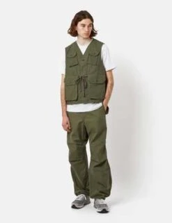 Engineered GarmentsRelaxed Ripstop Over Pant - Olive Green -Patagonia Clothing Shop Engineered Garments Ripstop Over Relaxed Pant Olive Green 20230502114742