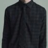 Ernest W. BakerCheck Tie - Black/White -Patagonia Clothing Shop Ernest W Baker Check Tie Black White 20230823220539