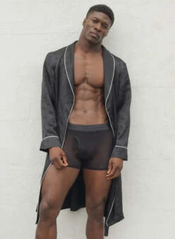 Fleur Du MalFleur Du Mal Mesh Boxer Brief - Black