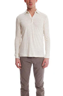 Blue&CreamFurther Polo - Oatmeal