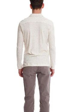 Blue&CreamFurther Polo - Oatmeal -Patagonia Clothing Shop Further Polo Oatmeal 20220811070504 1