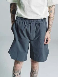 GR10KAsfalt Utility Cut Shorts - Grey
