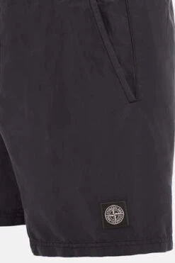 Stone IslandGarment Dyed Cotton Swim Shorts - Black -Patagonia Clothing Shop Garment Dyed Cotton Swim Shorts Black 20230425104213 1