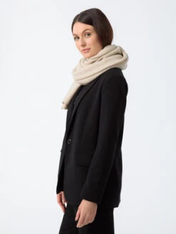 DinadiGarter Merino Wool Scarf - Almond -Patagonia Clothing Shop Garter Merino Wool Scarf Almond 20221207010534 2