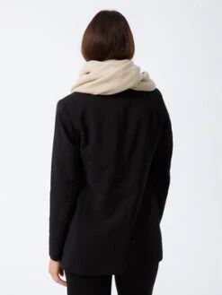 DinadiGarter Merino Wool Scarf - Almond -Patagonia Clothing Shop Garter Merino Wool Scarf Almond 20221207010534 3