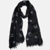Lucien Pellat-FinetGlen Check Scarf - Black/Felt Grey -Patagonia Clothing Shop Glen Check Scarf 20220811072106