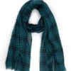 LanvinPlaid Scarf - Green -Patagonia Clothing Shop Green Lanvin Plaid Scarf 20220811072618