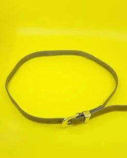 Our LegacyLeather 2cm Belt - Grey -Patagonia Clothing Shop Grey Leather 2CM Belt 20231021021504 1