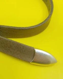 Our LegacyLeather 2cm Belt - Grey -Patagonia Clothing Shop Grey Leather 2CM Belt 20231021021504 2