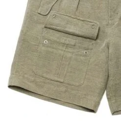 U.SAGEHeavy Linen Shorts - Grey -Patagonia Clothing Shop HEAVY LINEN SHORTS GREY 20230622230940 1