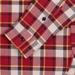Iron HeartIHSH-334-RED Ultra Heavy Flannel Classic Check Work Shirt - Red -Patagonia Clothing Shop IHSH 334 RED Ultra Heavy Flannel Classic Check Work Shirt Red 20221010154215 1