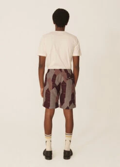 YMCJay Shorts - Burgundy Patchwork -Patagonia Clothing Shop Jay Shorts in Burgundy Patchwork 20230324054922 2