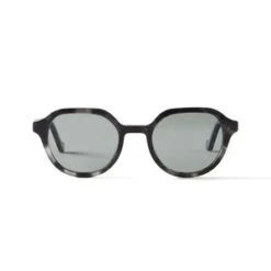 French KiwisJoey Unisex Sunglasses With Polarized Lenses - Grey/Tortoise