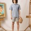 KestinPease Short - Midnight/Ecru Stripe -Patagonia Clothing Shop KESTIN Pease Short in Midnight Ecru Stripe 20230412153840