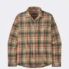 PatagoniaLightweight Fjord Flannel Shirt - Fertile Brown -Patagonia Clothing Shop Lightweight Fjord Flannel Shirt Fertile Brown 20230822160318