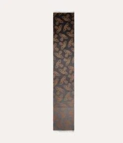 Vivienne WestwoodLine Orb Oblong Scarf - Brown