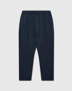 Wax LondonLinen Kurt Trouser - Navy -Patagonia Clothing Shop Linen Kurt Trouser in Navy 20230601000932 1